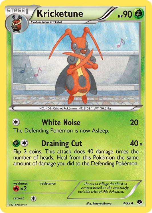 Pokemon Kricketune 4/99 Next Destinies