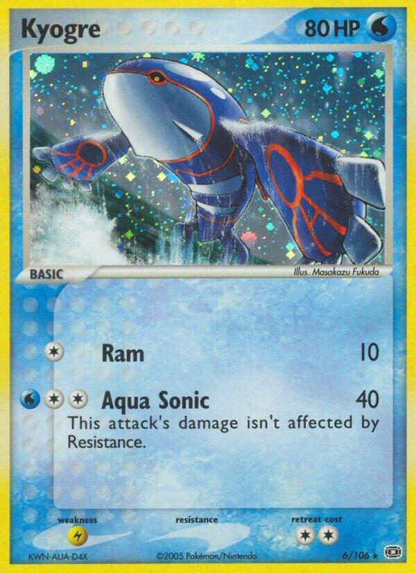 Pokemon Kyogre 15/106 Emerald