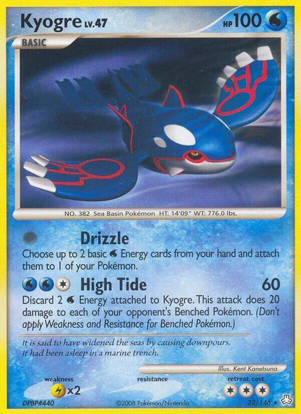 Pokemon Kyogre 32/146 Legends Awakened