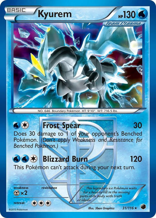 Pokemon Kyurem 31/116 Plasma Freeze