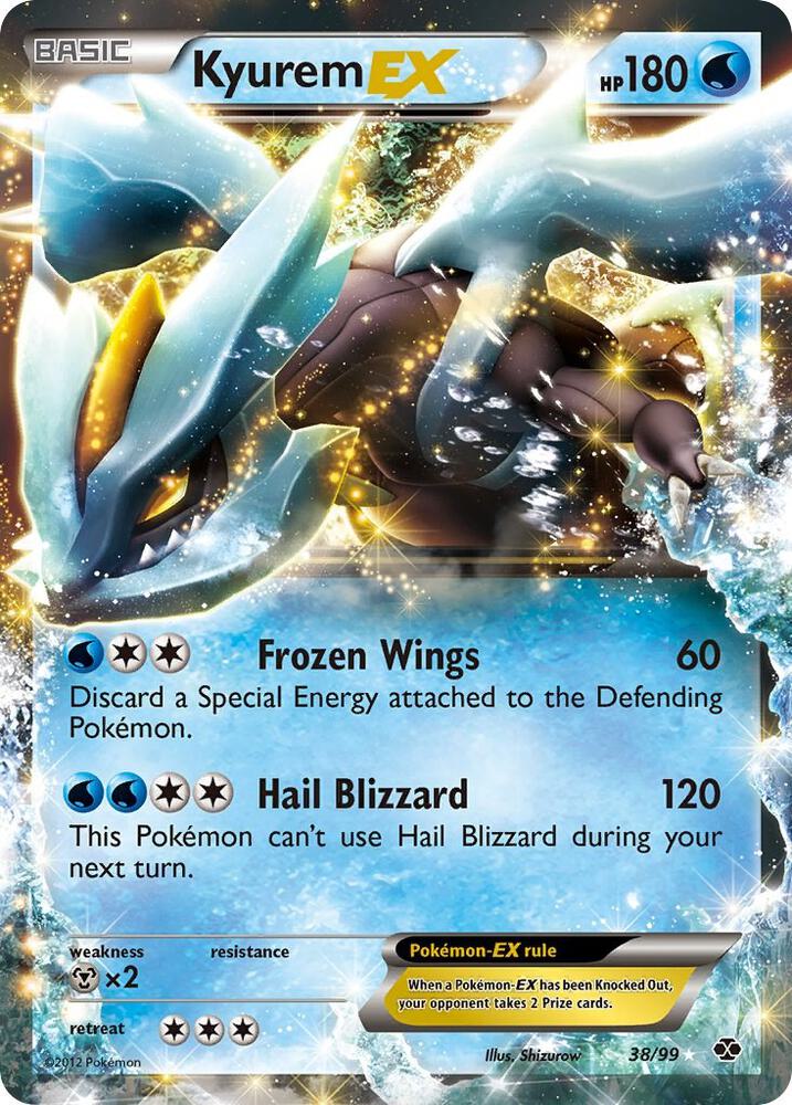 Pokemon Kyurem EX 38/99 Next Destinies
