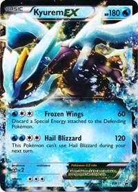Pokemon Kyurem EX BW37 BW Black Star Promos