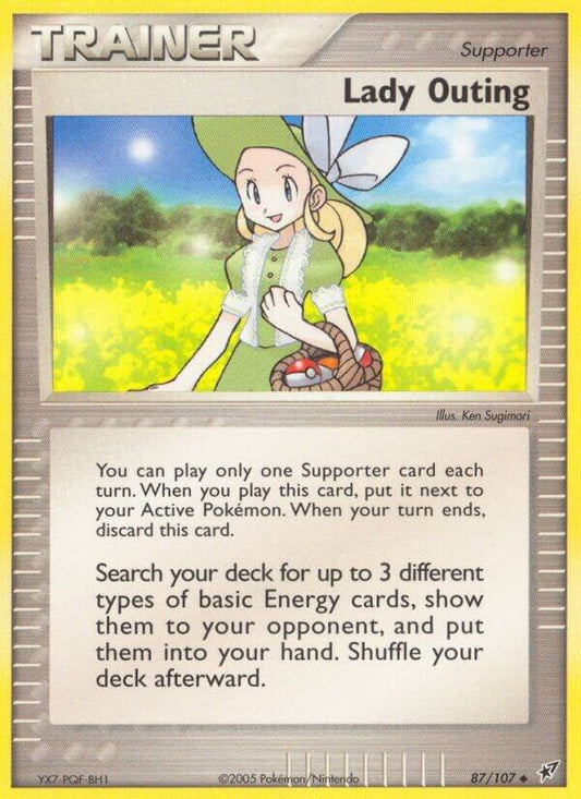 Pokemon Lady Outing 87/107 Deoxys