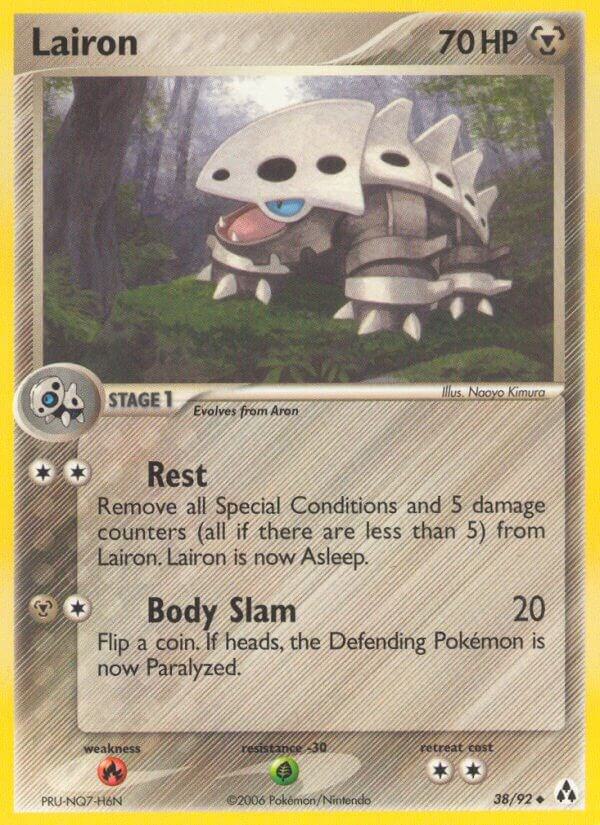 Pokemon Lairon 38/92 Legend Maker