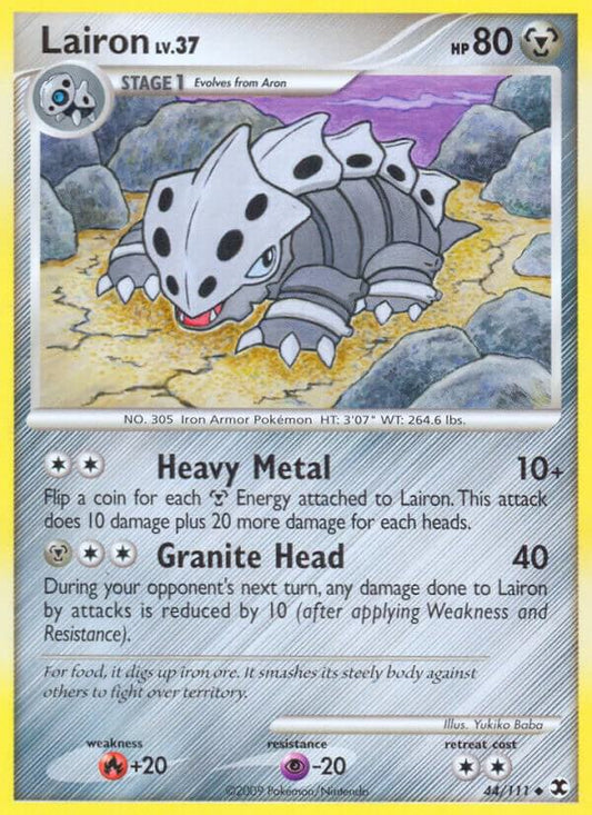 Pokemon Lairon 44/111 Rising Rivals