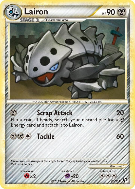 Pokemon Lairon 29/90 Undaunted