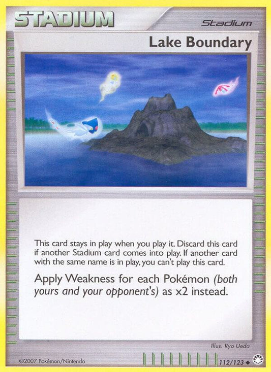 Pokemon Lake Boundary 112/123 Mysterious Treasures