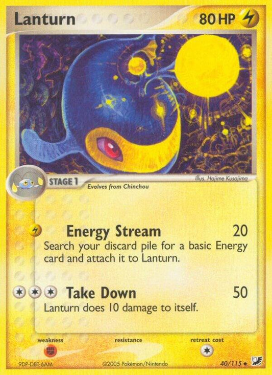 Pokemon Lanturn 40/115 Unseen Forces
