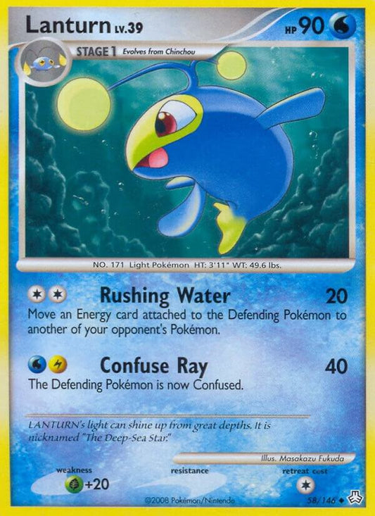 Pokemon Lanturn 58/146 Legends Awakened