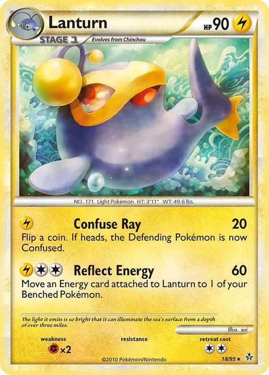 Pokemon Lanturn 18/95 Unleashed