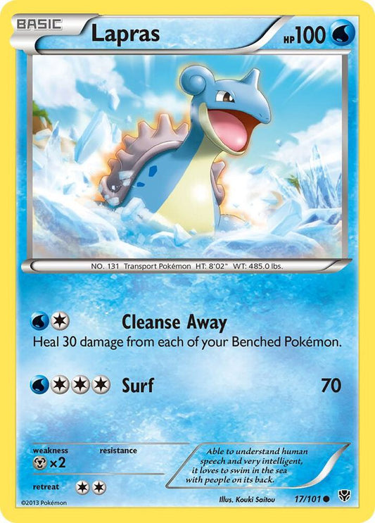 Pokemon Lapras 17/101 Plasma Blast
