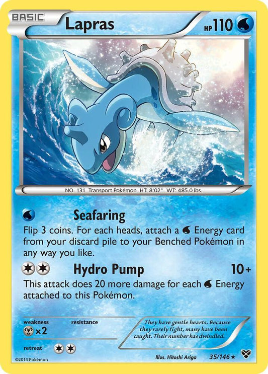 Pokemon Lapras 35/146 XY