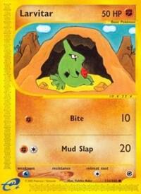 Pokemon Larvitar 116/165 Expedition Base Set