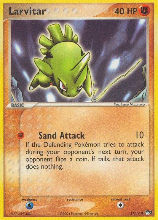 Pokémon Larvitar 11/17 POP Series 1