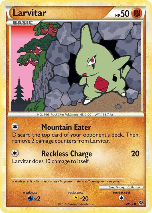 Pokemon Larvitar 50/95 Unleashed