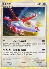 Pokemon Latias HGSS10 HGSS Black Star Promos