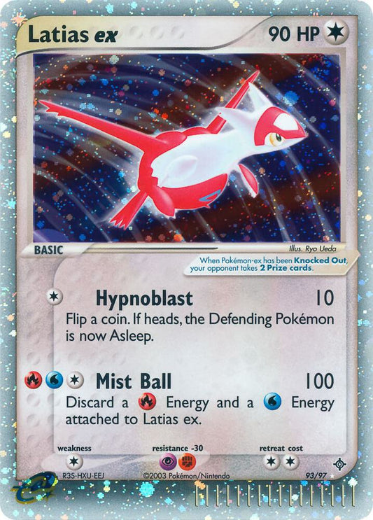 Pokemon Latias Ex 93/100 Dragon