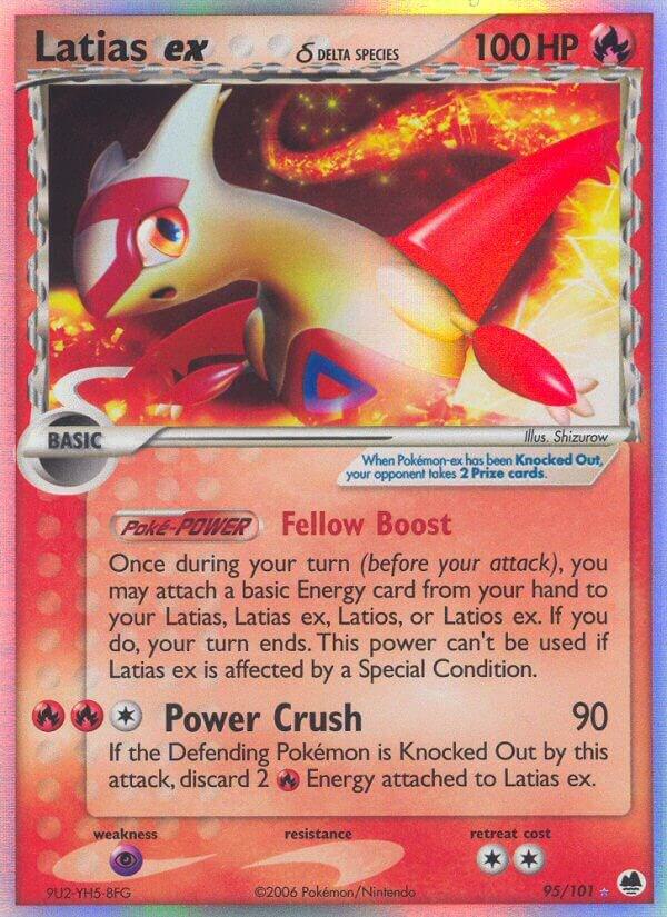 Pokemon Latias ex δ 95/101 Dragon Frontiers