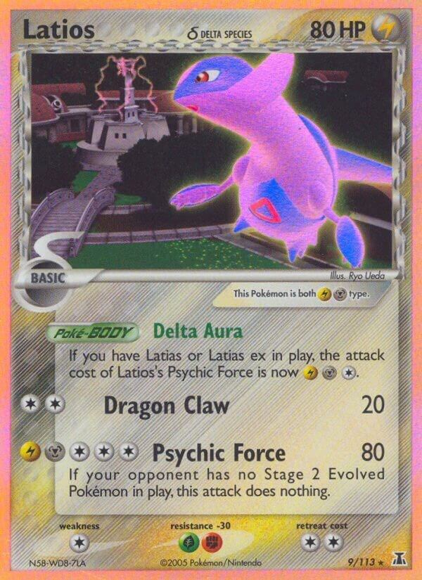 Pokemon Latios δ 9/113 Delta Species