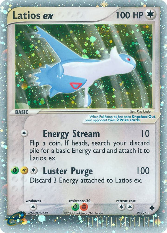 Pokemon Latios Ex 94/100 Dragon