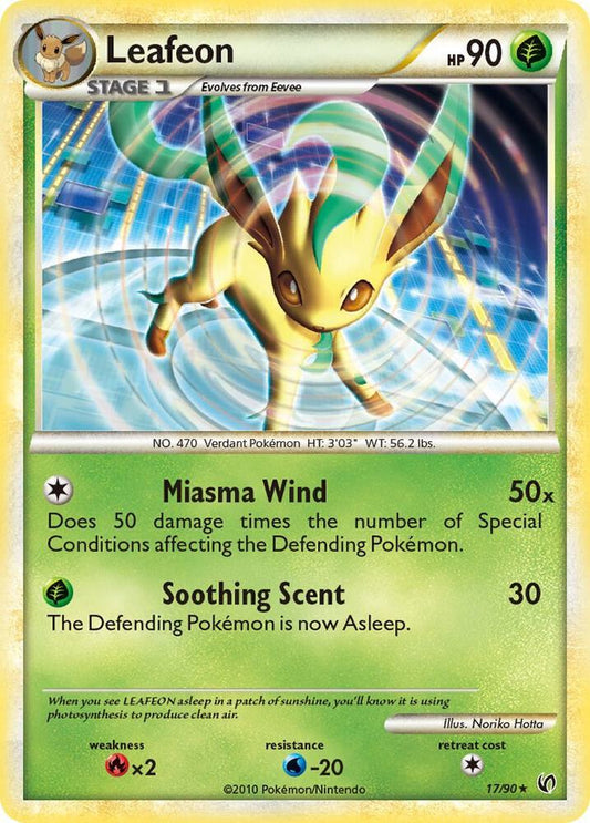 Pokemon Leafeon 17/90 Undaunted