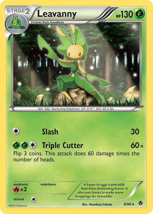 Pokemon Leavanny 8/98 Emerging Powers