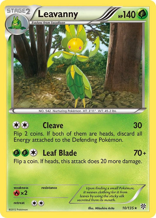 Pokemon Leavanny 10/135 Plasma Storm