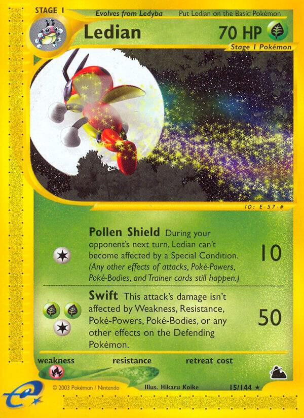 Pokemon Ledian 15/144 Skyridge