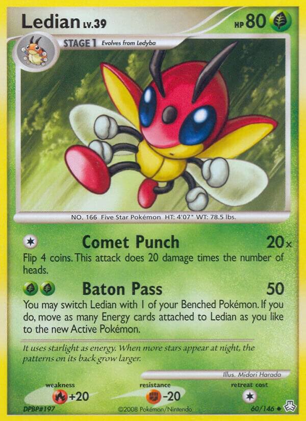Pokemon Ledian 60/146 Legends Awakened