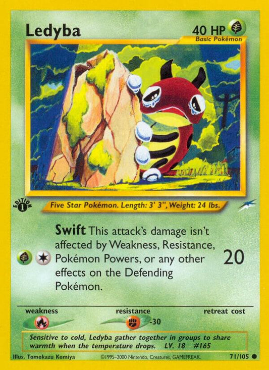 Pokemon Ledyba 71/105 Neo Destiny