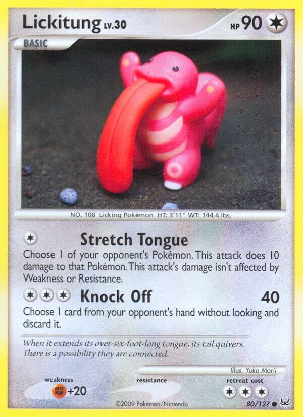 Pokemon Lickitung 80/127 Platinum