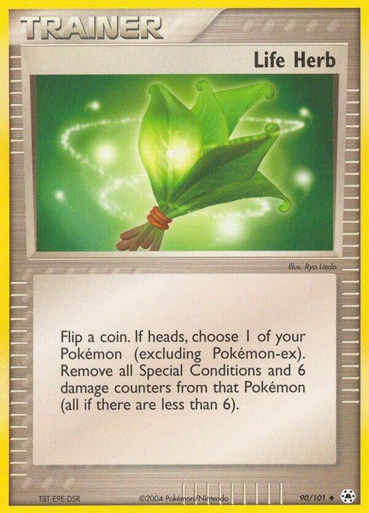 Pokemon Life Herb 90/101 Hidden Legends