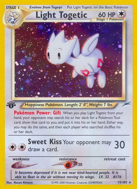 Pokemon Light Togetic 15/105 Neo Destiny