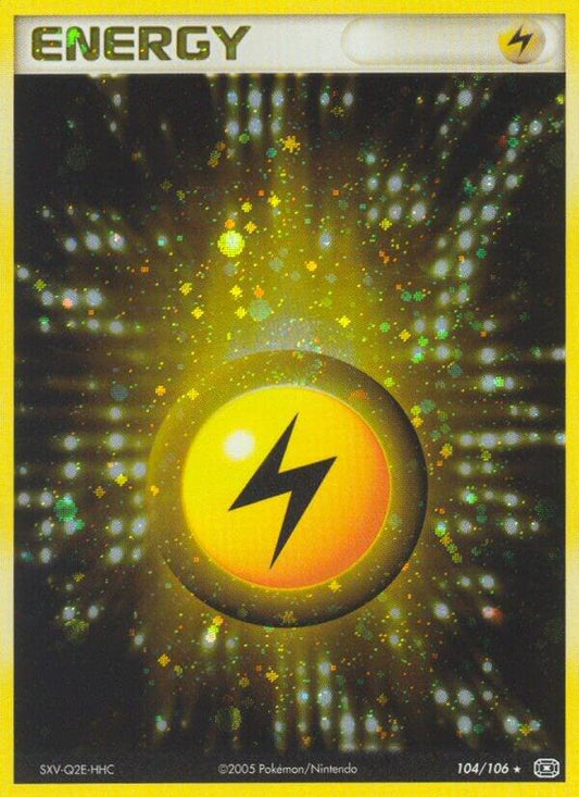 Pokemon Lightning Energy 104/106 Emerald