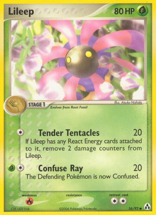Pokemon Lileep 56/92 Legend Maker