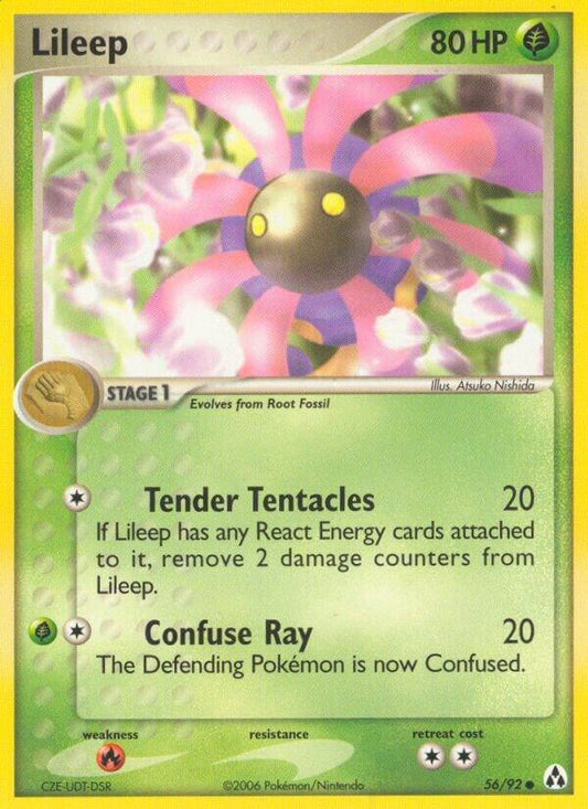Pokemon Lileep 56/92 Legend Maker