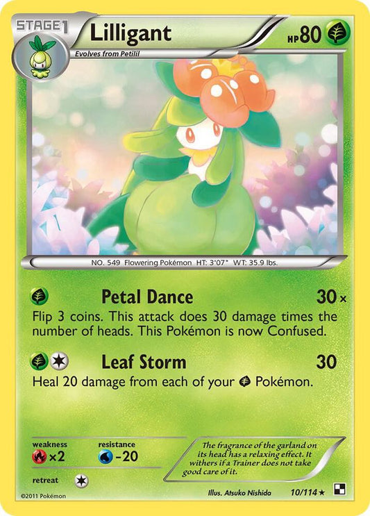 Pokemon Lilligant 10/114 Black & White