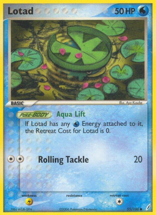 Pokemon Lotad 55/100 Crystal Guardians