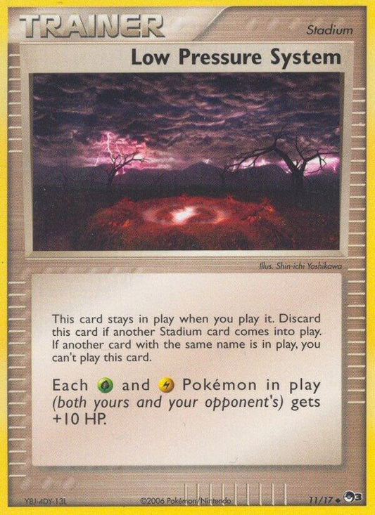 Pokemon Low Pressure System 11/17 POP Series 3