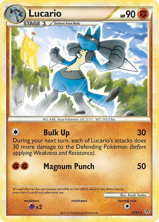 Pokemon Lucario 19/95 Unleashed