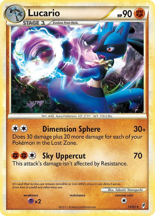 Pokemon Lucario 14/95 Call of Legends
