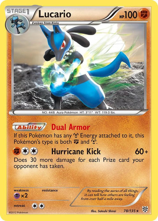 Pokemon Lucario 78/135 Plasma Storm