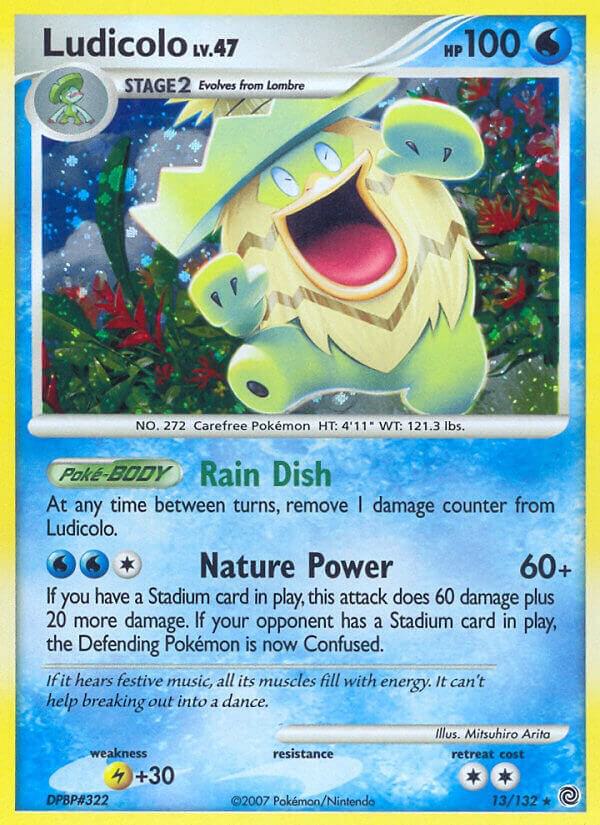 Pokemon Ludicolo 13/132 Secret Wonders