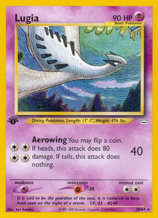 Pokemon Lugia 20/64 Neo Revelation