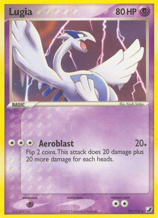 Pokemon Lugia 29/115 Unseen Forces