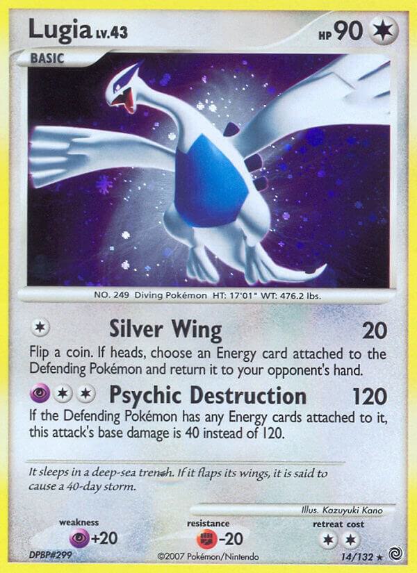 Pokemon Lugia 14/132 Secret Wonders