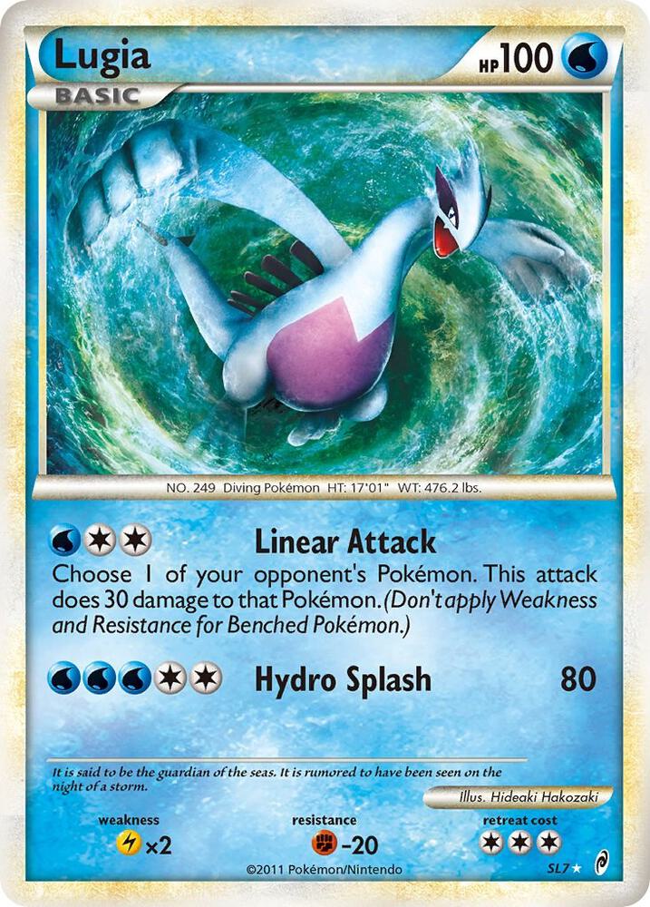 Pokemon Lugia SL7 Call of Legends