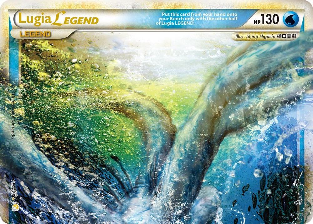 Pokemon Lugia Legend 113/123 HeartGold & SoulSilver