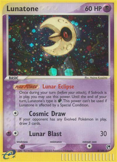 Pokemon Lunatone 8/100 Sandstorm