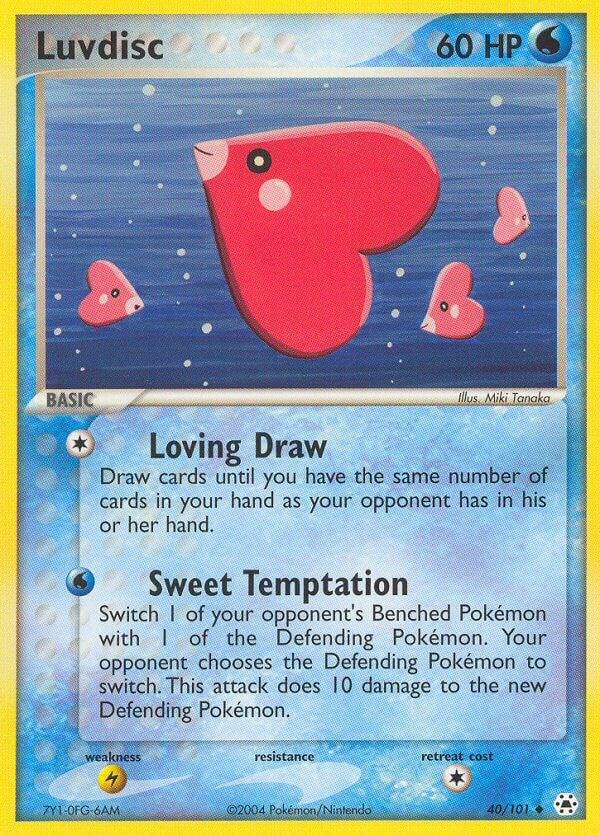 Pokemon Luvdisc 40/101 Hidden Legends